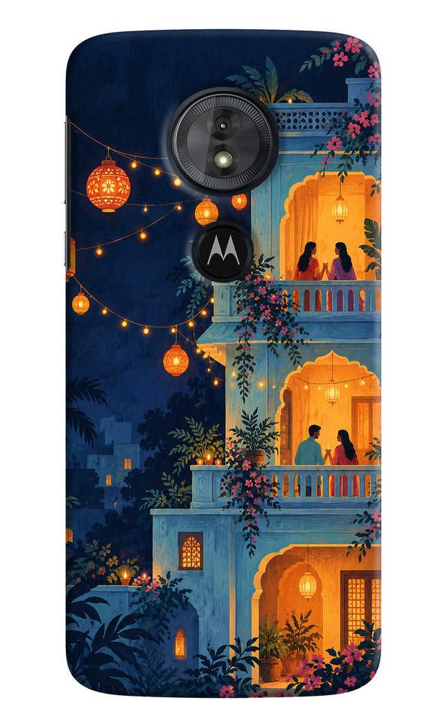 Balcony Glow Moto G6 Play Back Cover