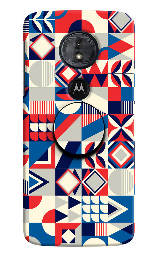 Colorful Pattern Moto G6 Play Pop Case by Casekaro