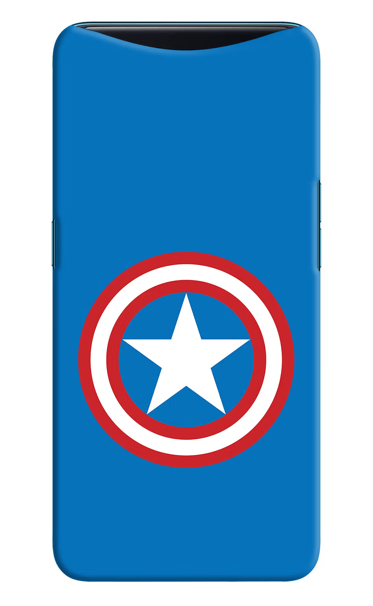Captain America Logo Oppo Find X Hard Case Back Cover by Casekaro