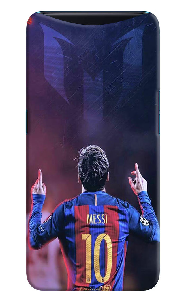 Messi Oppo Find X Hard Case Back Cover by Casekaro