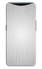 Wooden Grey Texture Oppo Find X Hard Case Back Cover by Casekaro