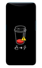 Coffee Oppo Find X Hard Case Back Cover by Casekaro