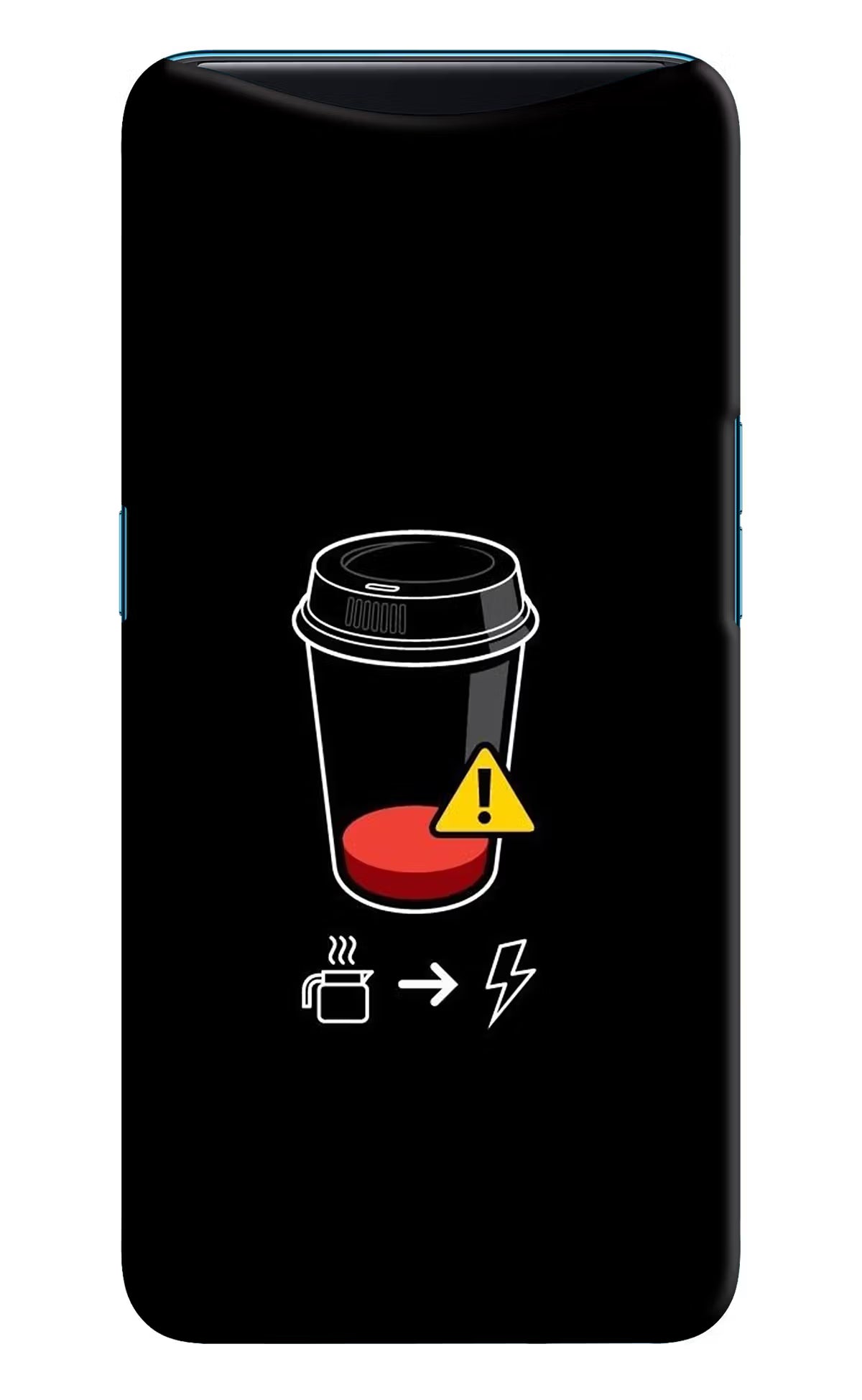 Coffee Oppo Find X Hard Case Back Cover by Casekaro