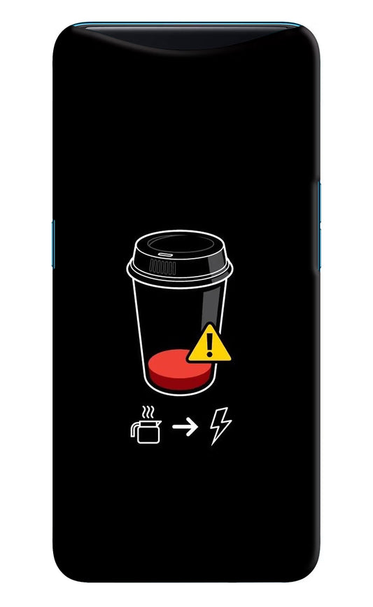 Coffee Oppo Find X Hard Case Back Cover by Casekaro