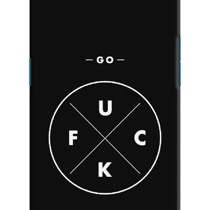 Go Fuck Yourself Oppo Find X Hard Case Back Cover by Casekaro