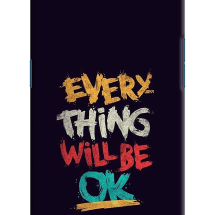 Everything Will Be Ok Oppo Find X Hard Case Back Cover by Casekaro