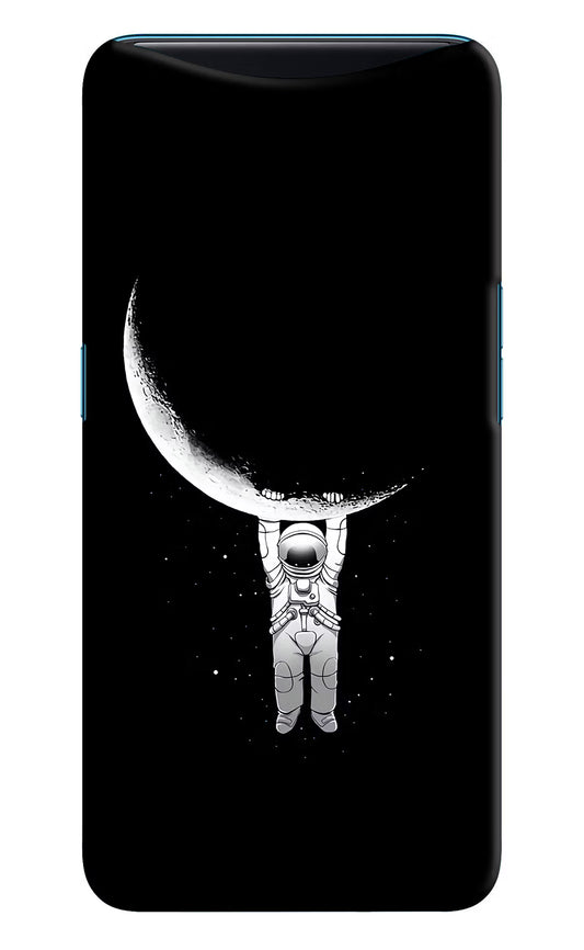 Moon Space Oppo Find X Hard Case Back Cover by Casekaro