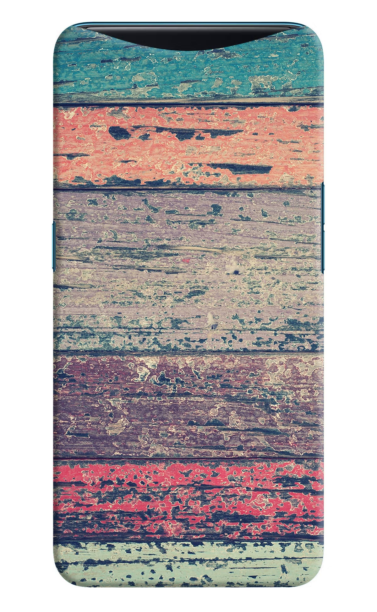 Colourful Wall Oppo Find X Hard Case Back Cover by Casekaro