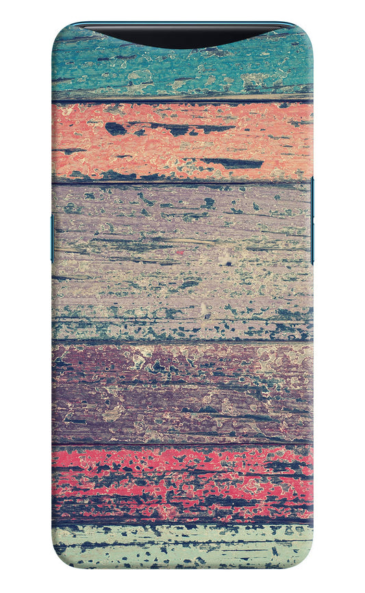 Colourful Wall Oppo Find X Hard Case Back Cover by Casekaro