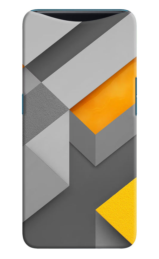 Abstract Oppo Find X Hard Case Back Cover by Casekaro