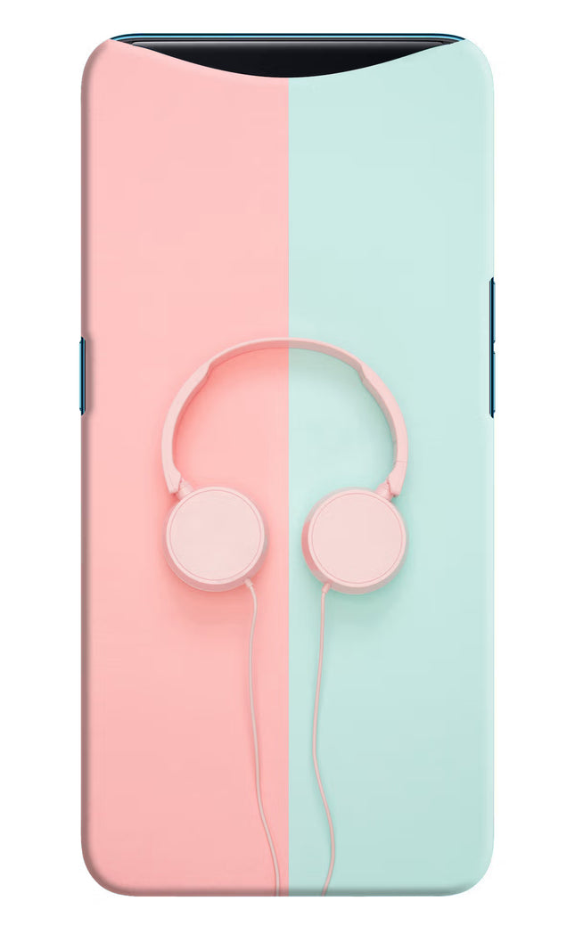 Music Lover Oppo Find X Hard Case Back Cover by Casekaro