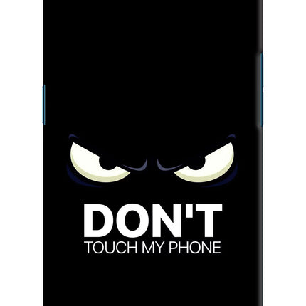 Don'T Touch My Phone Oppo Find X Hard Case Back Cover by Casekaro