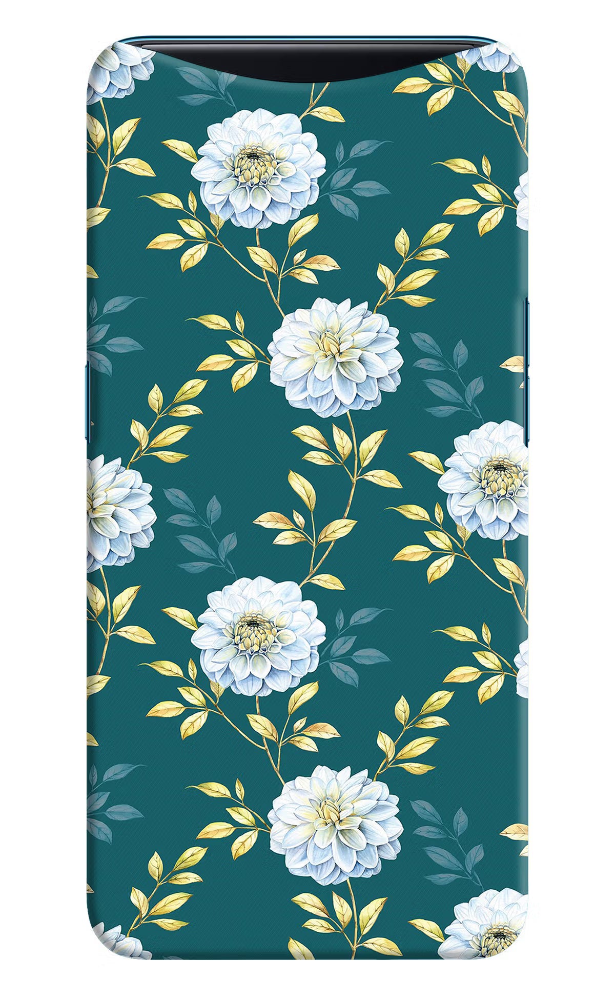 Flowers Oppo Find X Hard Case Back Cover by Casekaro