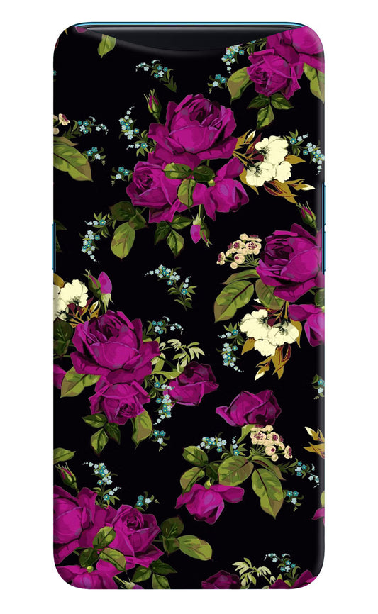 Flowers Oppo Find X Hard Case Back Cover by Casekaro