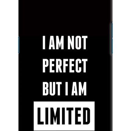 I Am Not Perfect But I Am Limited Edition Oppo Find X Hard Case Back Cover by Casekaro