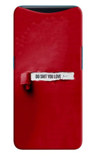 Do Shit You Love Oppo Find X Hard Case Back Cover by Casekaro