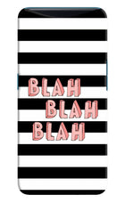 Blah Blah Blah Oppo Find X Hard Case Back Cover by Casekaro