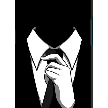Black Tie Oppo Find X Hard Case Back Cover by Casekaro