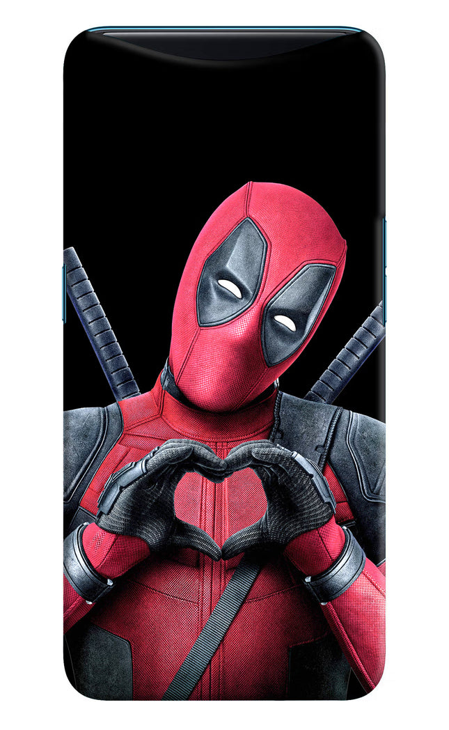 Deadpool Oppo Find X Hard Case Back Cover by Casekaro