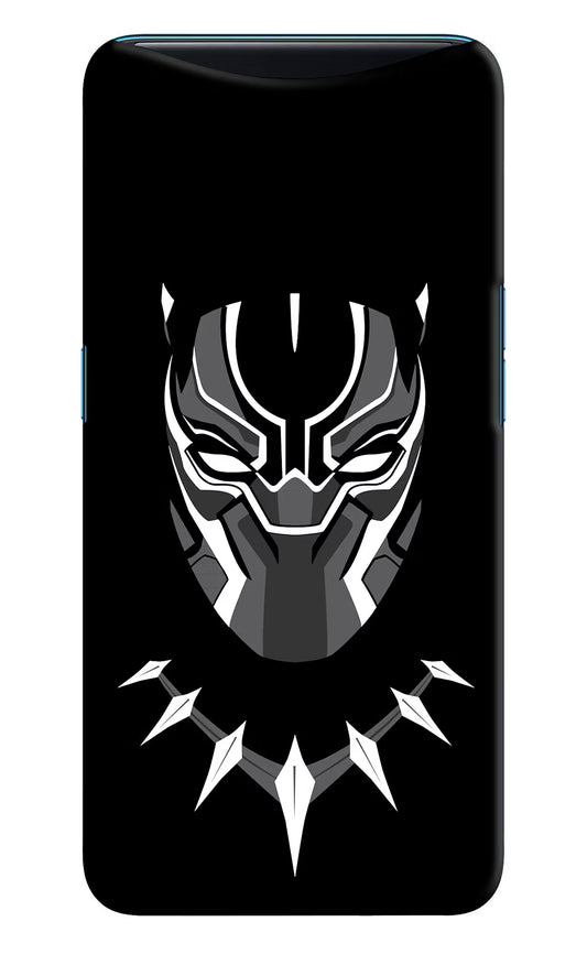 Black Panther Oppo Find X Hard Case Back Cover by Casekaro