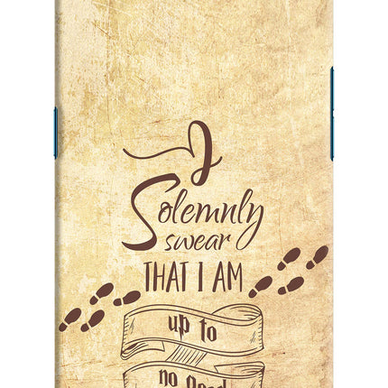 I Solemnly swear that i up to no good Oppo Find X Hard Case Back Cover by Casekaro