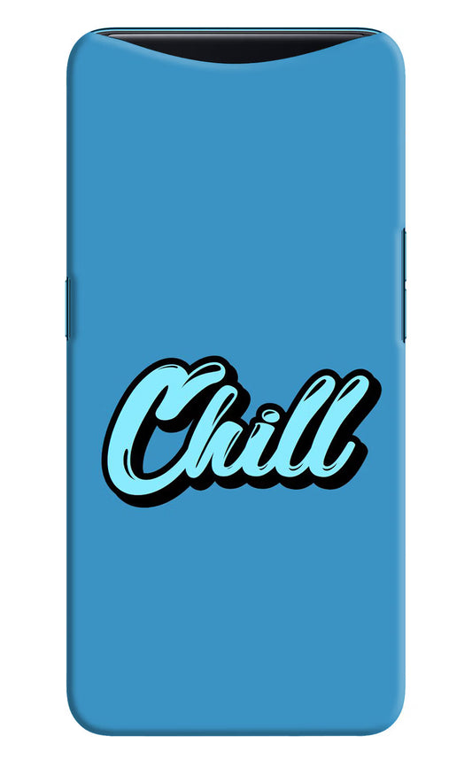Chill Oppo Find X Hard Case Back Cover by Casekaro