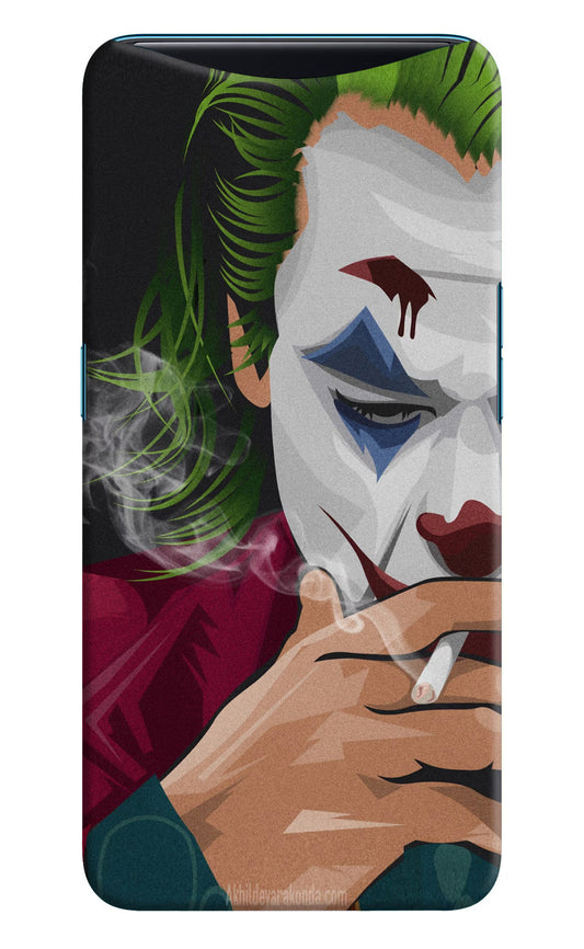 Joker Smoking Oppo Find X Hard Case Back Cover by Casekaro