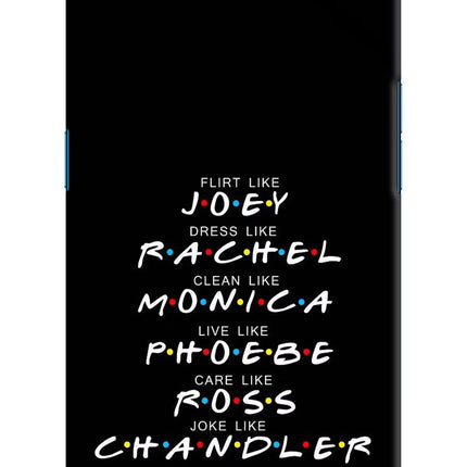 FRIENDS Character Oppo Find X Hard Case Back Cover by Casekaro