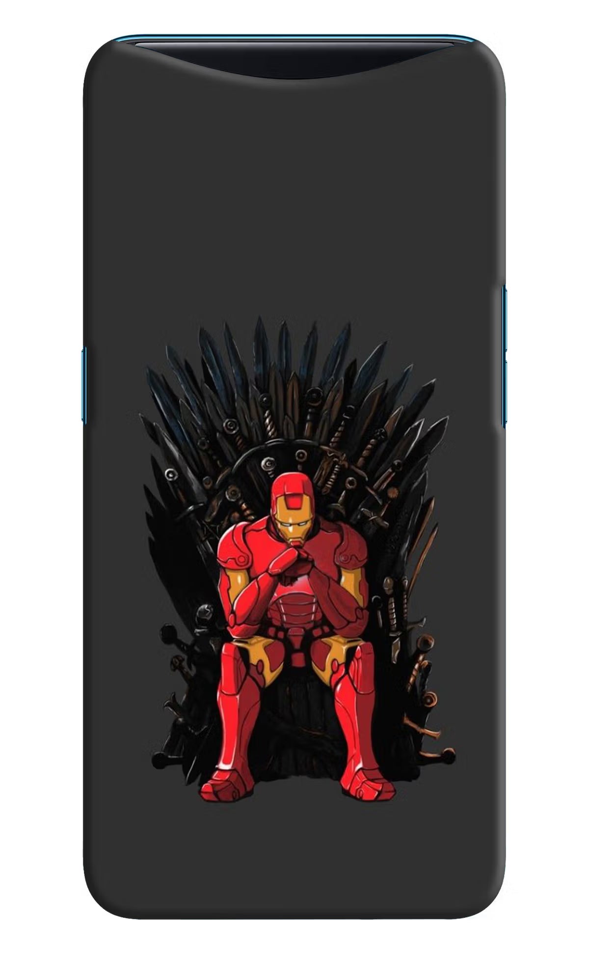 Ironman Throne Oppo Find X Hard Case Back Cover by Casekaro