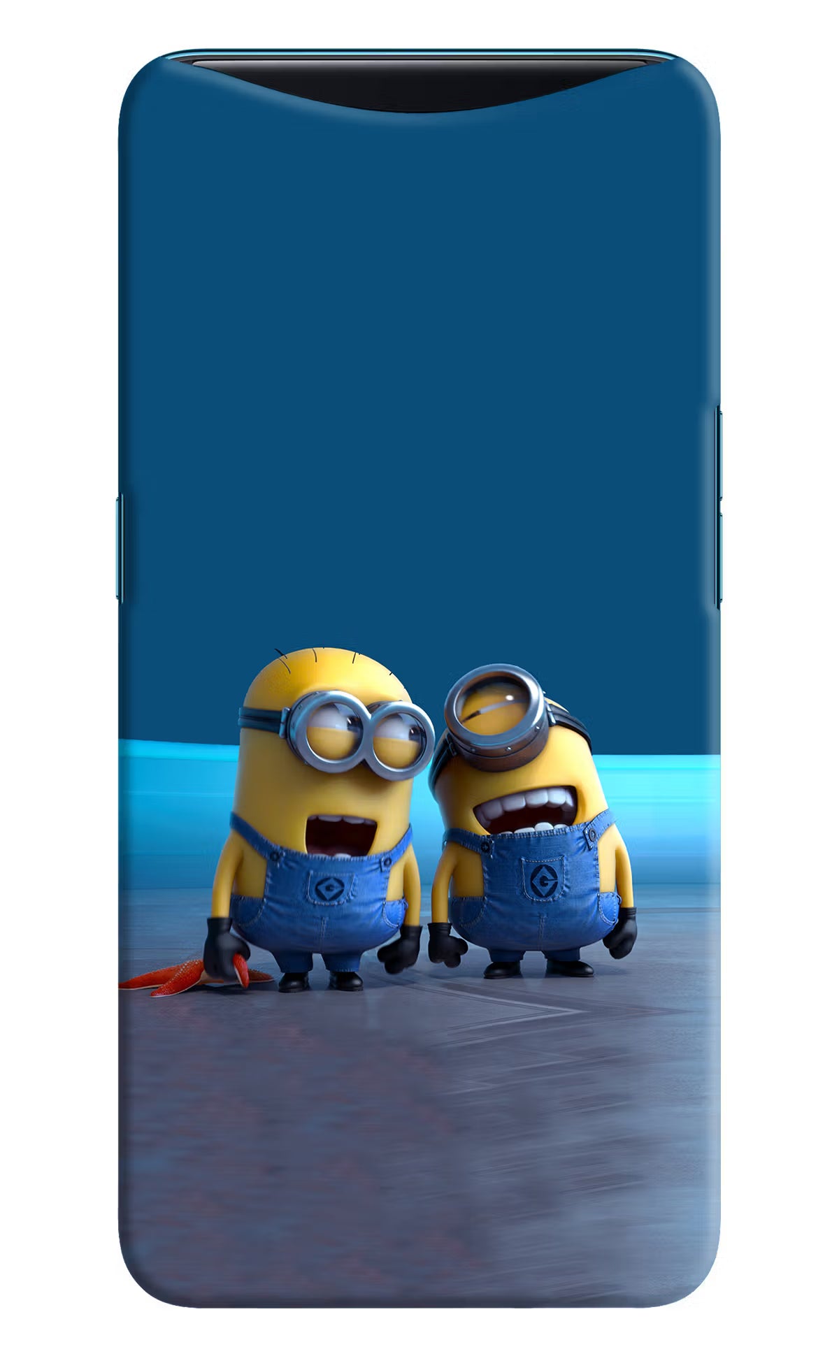 Minion Laughing Oppo Find X Hard Case Back Cover by Casekaro