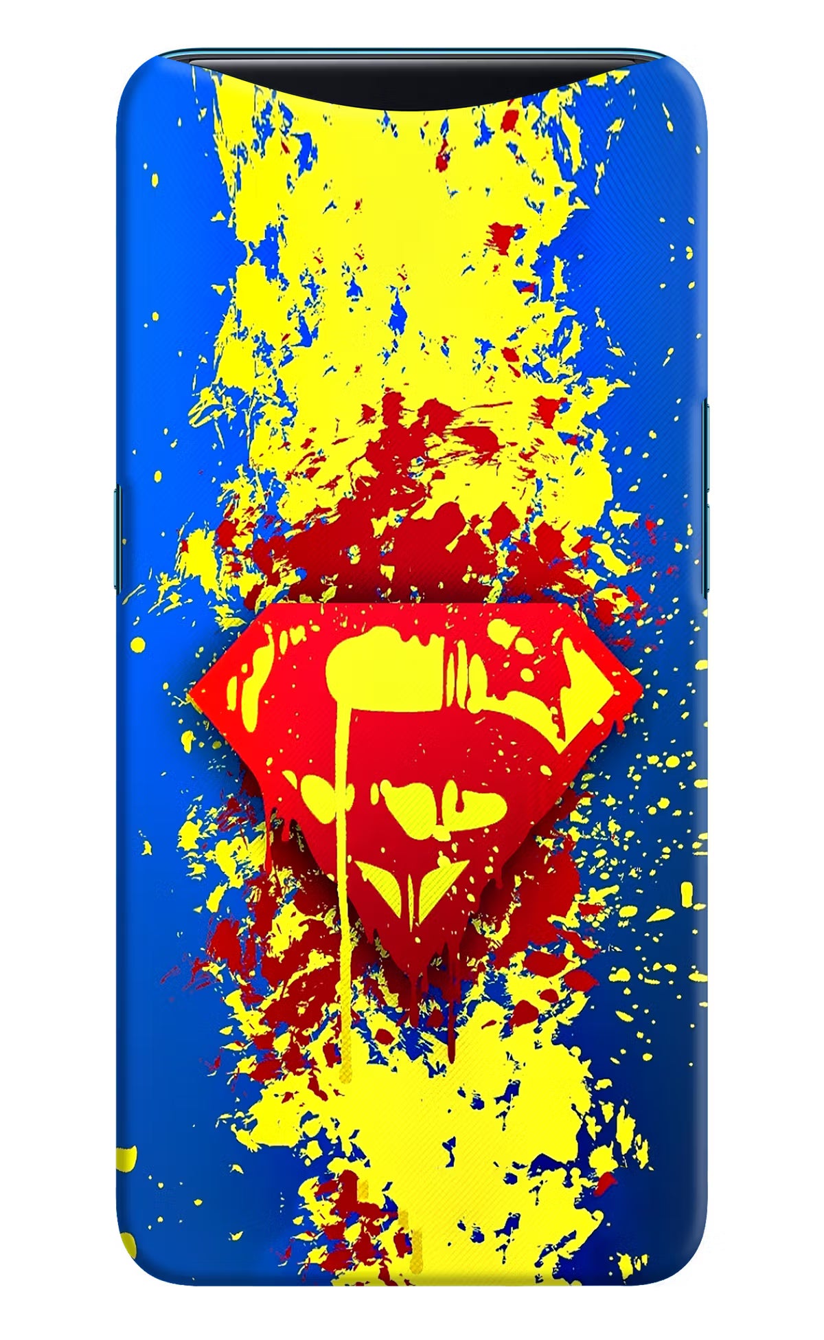 Superman logo Oppo Find X Hard Case Back Cover by Casekaro