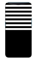 Black and White Print Oppo Find X Hard Case Back Cover by Casekaro