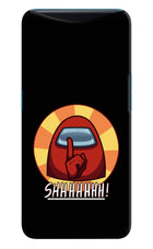 Among Us Shhh! Oppo Find X Hard Case Back Cover by Casekaro