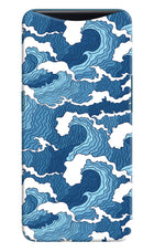 Blue Waves Oppo Find X Hard Case Back Cover by Casekaro