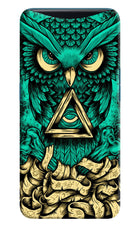 Green Owl Oppo Find X Hard Case Back Cover by Casekaro