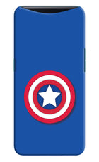 Shield Oppo Find X Hard Case Back Cover by Casekaro
