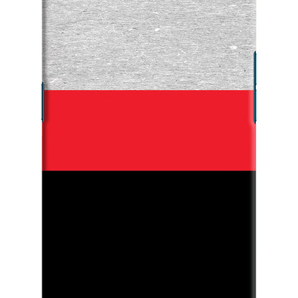 Tri Color Pattern Oppo Find X Hard Case Back Cover by Casekaro