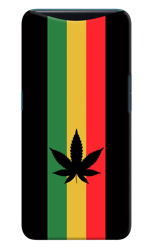 Weed Flag Oppo Find X Hard Case Back Cover by Casekaro