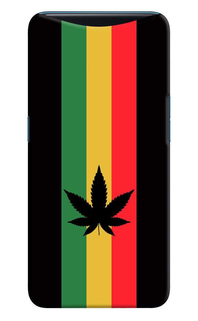 Weed Flag Oppo Find X Hard Case Back Cover by Casekaro
