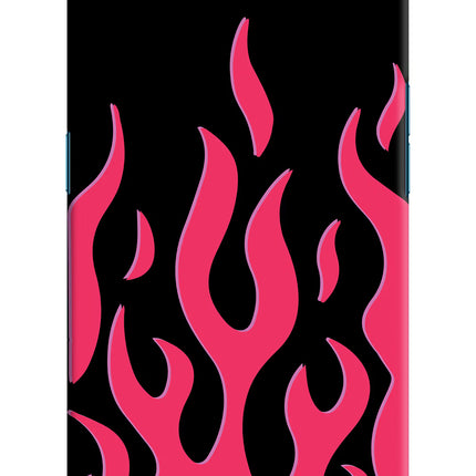 Fire Flames Oppo Find X Hard Case Back Cover by Casekaro