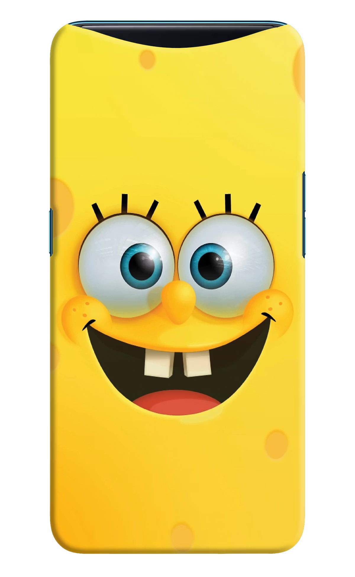 Sponge 1 Oppo Find X Hard Case Back Cover by Casekaro