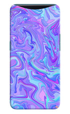 Glitter Oppo Find X Hard Case Back Cover by Casekaro