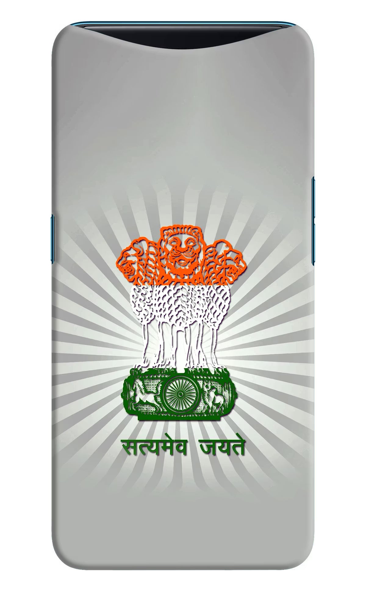Satyamev Jayate Art Oppo Find X Hard Case Back Cover by Casekaro