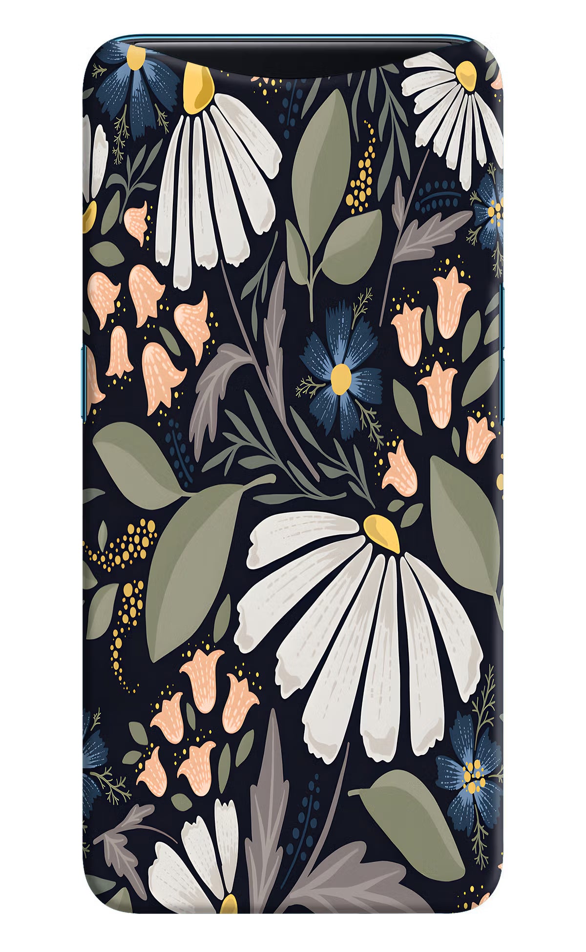 Flowers Art Oppo Find X Hard Case Back Cover by Casekaro