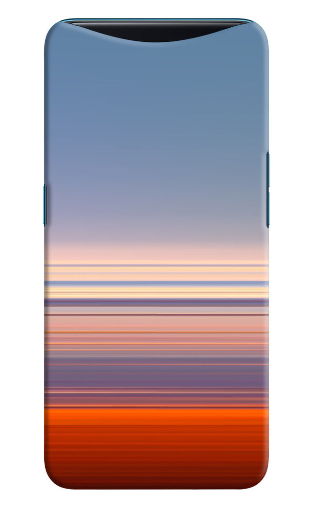 Morning Colors Oppo Find X Hard Case Back Cover by Casekaro