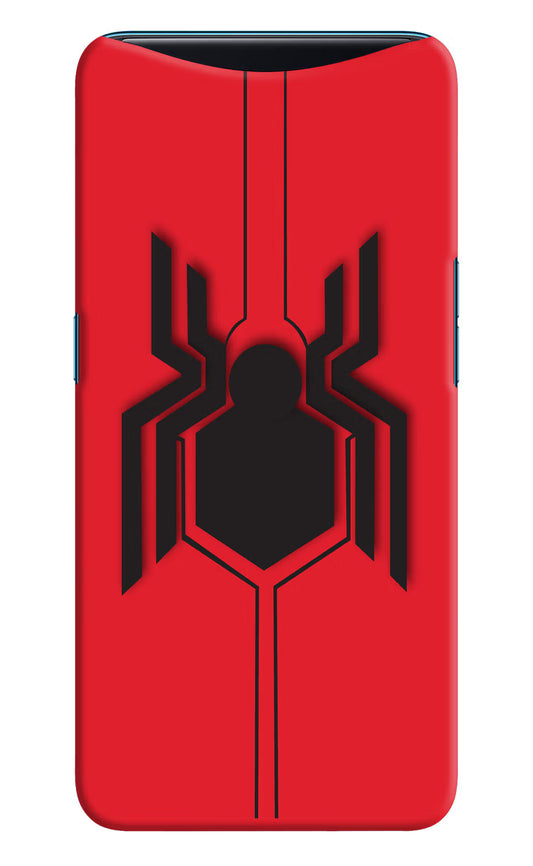 Spider Oppo Find X Hard Case Back Cover by Casekaro
