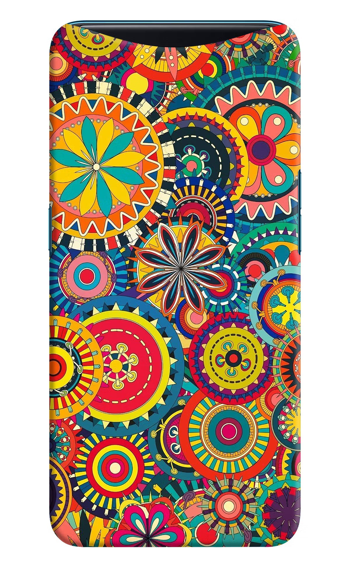 Gol Gol Art Oppo Find X Hard Case Back Cover by Casekaro