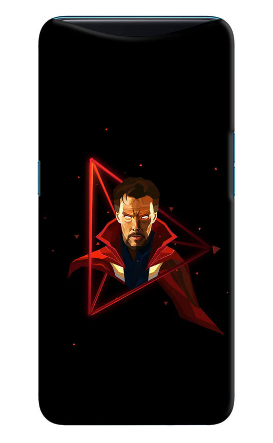 Doctor Ordinary Oppo Find X Hard Case Back Cover by Casekaro