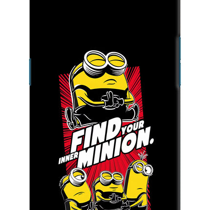 Find your inner Minion Oppo Find X Hard Case Back Cover by Casekaro