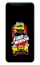 Find your inner Minion Oppo Find X Hard Case Back Cover by Casekaro